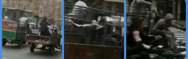 Najluđa trka u centru Beograda (VIDEO)