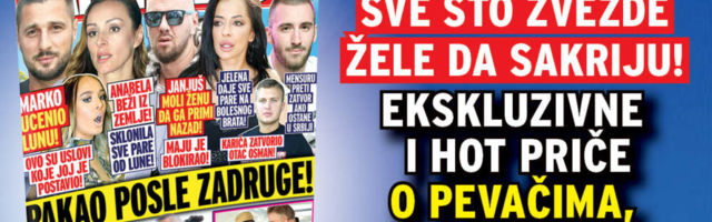NOVI PAPARAZZO! Haos posle Zadruge: Marko i Anabela SVE GUBE zbog Lune! Mensur IDE U ZATVOR! Darko Lazić napao ženu zbog golih slika! Ovde se kriju Ana i David!