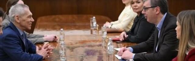"OTVOREN I SADRŽAJAN SASTANAK" Vučić razgovarao sa Harčenkom: Za Srbiju od ključnog značaja očuvanje mira i stabilnosti
