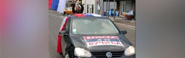 "BANjSKA JE UZ VUČIĆA" Srbi sa KiM poslali jasnu poruku uoči početka svenarodnog skupa (FOTO)