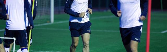 Braća Milinković-Savić ponovo uz „orlove”, sa osmesima odradili prvi trening (FOTO)