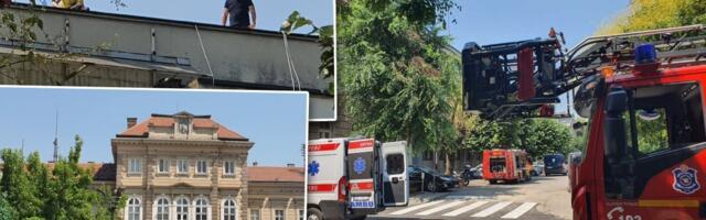 Prvi snimci sa mesta drame u Smederevu: U toku su pregovori policije i pritvorenika (FOTO/VIDEO)