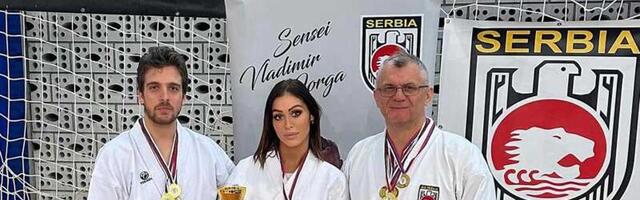 Pokidali u prvom kolu: Karatisti Banatskog cveta doneli iz Bojnika osam zlatnih medalja