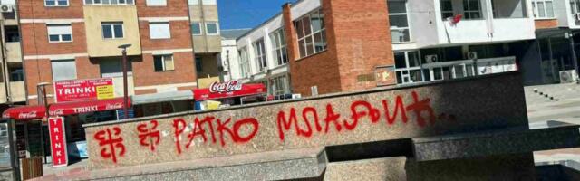 U Bujanovcu osvanuo natpis Ratko Mladić, pitanje je kome je to potrebno