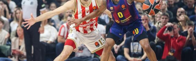 GALERIJA! Kevin Panter na meču protiv Crvene zvezde!