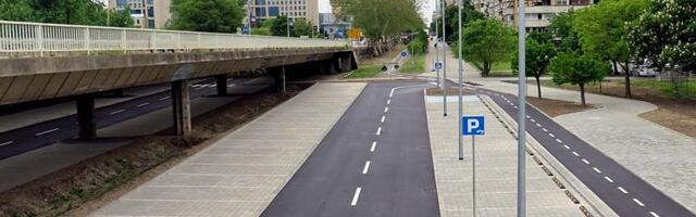 FOTO Otvoren novi parking ispod Mosta slobode: Naplata za vreme kupališne sezone na Štrandu