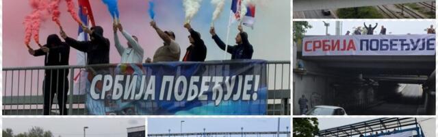 "SRBIJA POBEĐUJE!" Narod jasno rekao šta misli: Osvanule snažne poruke širom Beograda (FOTO)