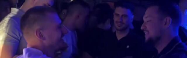 Nikola Jokic enjoys night out in Belgrade with his teammates, hangs out with well-known singer