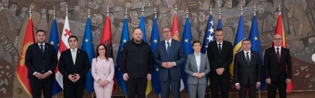 Ana Brnabić: Upravo u Beogradu počinje novi oblik saradnje kao zajednička inicijativa Srbije i Ukrajine