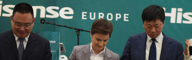 Ana Brnabić u Valjevu: Osuda frontalong napada na parizer