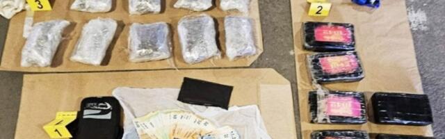 Akcija policije: Zaplena velike količine droge u NS (FOTO)