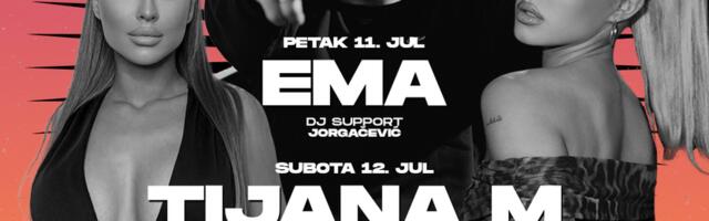 Ema Radujko, Tijana Em i Biba iz Crnog Cerka na Sunset Festu u Lebanu