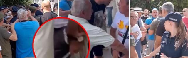 INCIDENT u Rumi: Potegao nož na građane ispred suda, napao muškarca i dve žene (VIDEO)