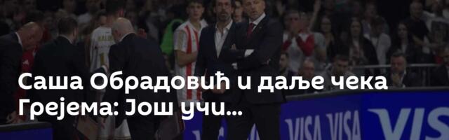 Саша Обрадовић и даље чека Грејема: Још учи...