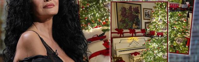 OVAKVU JELKU JOŠ NISTE VIDELI! Lidija Vukićević od doma napravila bajku, a ovaj detalj na novogodišnjem drvetu je sve ostavio bez teksta (FOTO)