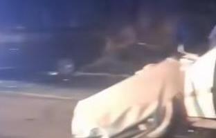 TEŠKA SAOBRAĆAJKA NA IBARSKOJ MAGISTRALI: Automobil demoliran, srča po putu - objavljen JEZIV SNIMAK s mesta nesreće (VIDEO)