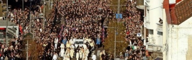 Ovako je prošla sahrana patrijarha Pavla (VIDEO)