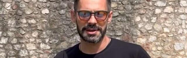 (VIDEO) Milan Vasić se survao niz liticu - Glumac hteo da snimi kako se sanka usred juna