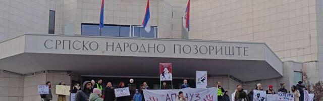 Nova sezona Srpskog narodnog pozorišta počela otkazivanjem: Optužbe, protest i nereagovanje uprave