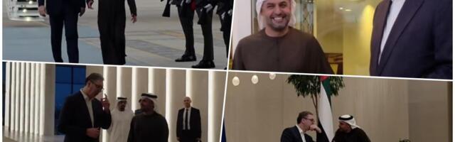 VUČIĆ STIGAO U UJEDINJENE ARAPSKE EMIRATE: Radujem se susretu sa prijateljem Mohamedom bin Zajedom al Nahjanom, imaju snažnog i posvećenog partnera u Srbiji