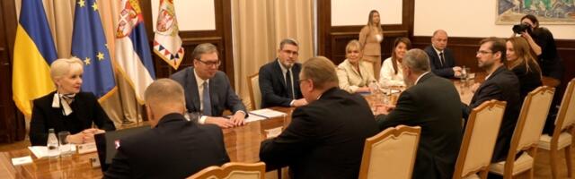 Vučić i Kačka u Beogradu o ekonomskoj saradnji Srbije i Ukrajine