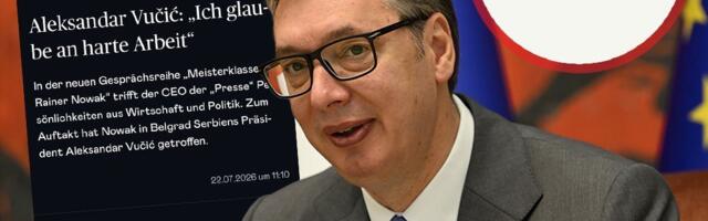 Vučić u intervjuu za austrijski "Di Prese": "Pobedićemo i učinićemo Srbiju ekonomski još jačom"