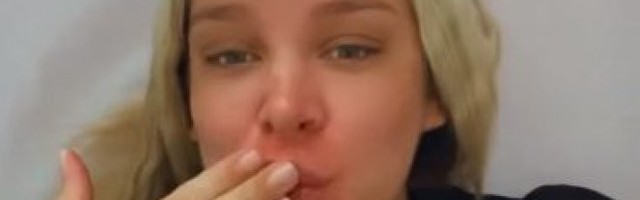 BUDUĆA MAMA NE SKIDA OSMEH SA LICA! Luna DOBILA KONTRAKCIJE, pa snimila pregled kod ginekologa /VIDEO/