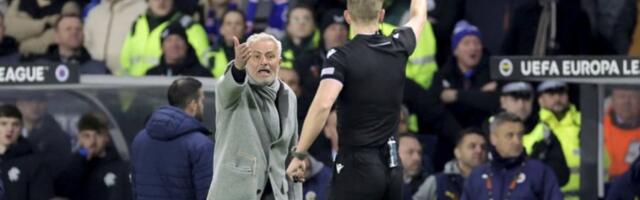 "SUDIJA NAM ODUZEO SAN": Žoze Murinjo ljut na arbitre nakon ispadanja Fenerbahčea iz Lige Evrope