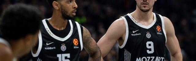 Nalet krajem treće četvrtine nije bio dovoljan: Partizan izgubio od Monaka (VIDEO)