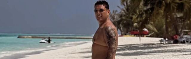 "JEDNE GAĆE NOSIM SEDAM DANA" Darko i Kaća zarobljeni na Maldivima, a pevač svake večeri mora ručno da pere veš, isplivao neviđen prizor (FOTO)