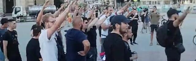 BRUKANJE SRBIJE Fašistički pozdrav i PRIČA DA HITLER nije bio nacista