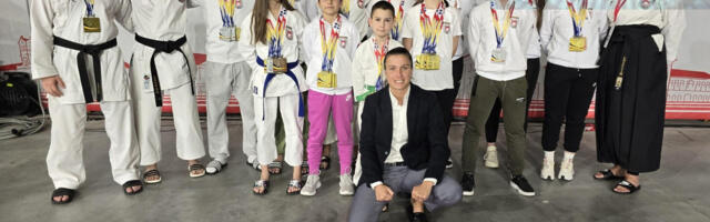 Karate klub UNSU briljirao na Evropskom prvenstvu u Rumuniji, osvojili 30 medalja