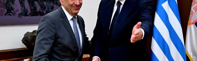 "POSTOJE VELIKI POTENCIJALI ZA JOŠ JAČE PARTNERSTVO" Vučić nakon sastanka sa Gerapetritisom: Još jedna potvrda istinskog prijateljstva Srbije i Grčke (FOTO)