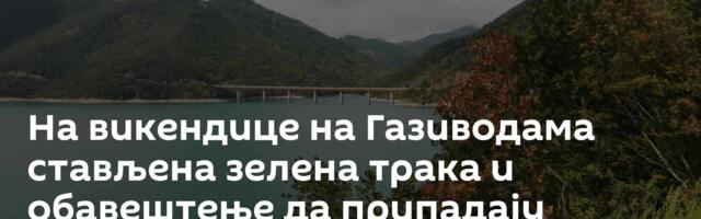 На викендице на Газиводама стављена зелена трака и обавештење да припадају приштинском министарству