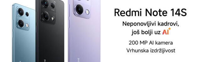 Redmi Note 14S – moderan, moćan i veoma pristupačan telefon