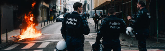 GORI U BRISELU Masovan protest blizu Evropskog parlamenta, eskaliralo nasilje tokom samita za Ukrajinu (VIDEO)