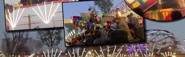 (VIDEO) Strašna nesreća na vašaru, ima mrtvih! Ljuljaške prepune ljudi se srušile na tlo, kamere zabeležile stravičnu scenu