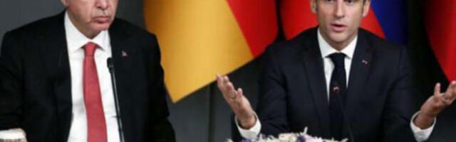 Макрон и Ердоган позвали све стране да поштују примирје