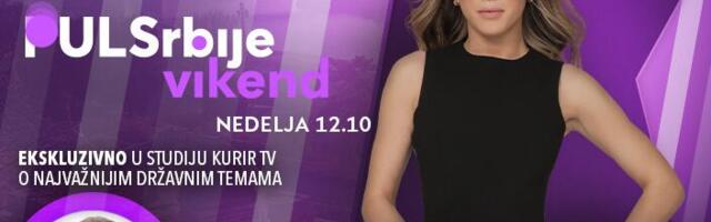 Ekskluzivno u studiju Kurir televizije: Rasim Ljajić o najvažnijim državnim
temama - današnji Puls Srbije vikend, od 12.10