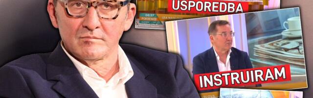 INSTRUIRAM VAS I PREZENTIRAM VAM! Blokader Lalić "U BITI" zaboravio srpski na Novoj S, progovorio čist hrvatski jezik: "Interesantna je USPOREDBA" (VIDEO)