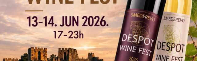 Smederevska tvrđava postaje centar vinske scene: Stiže Despot Wine Fest