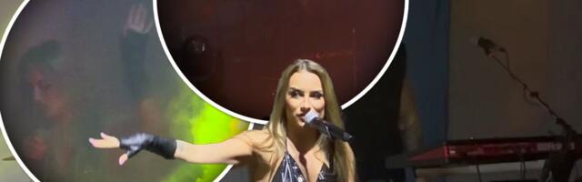 Drama u Kikindi! Barbara Bobak se gušila na bini u crnom dimu, hitno zaustavila nastup: "Udavih se, gasite to"