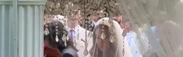 Ekskluzivno! Prvi snimak Tee Tairović u venčanici, do oltara je doveo akademik i uradio jedno pre venčanja