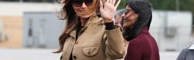 Melanija Tramp oduševila izgledom: Njene čizme i jakna zvezde su stajlinga, a nose ih i Srpkinje (FOTO)