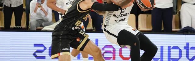 Crno bez imalo belog u Kneževini – Partizan ne može da odbrani ništa i zasluženo drži fenjer Evrolige (FOTO/VIDEO)