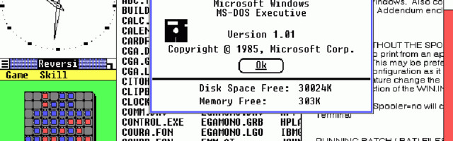 35 godina od lansiranja Windows 1.0
