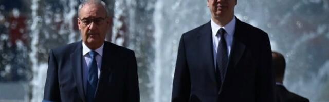 Predsednik Vučić dočekao predsednika Švajcarske Gi Parmelana