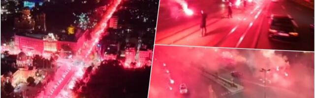 VELIČANSTVENI POZIV NA SKUP 27. JUNA! Najveća bakljada ikada zasijala na ulicama Beograda: Pogledajte spektakularne prizore (VIDEO)