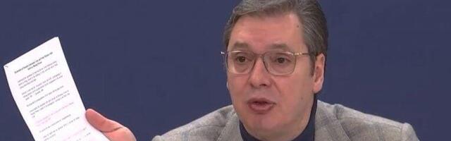 PREDSEDNIK VUČIĆ POKAZAO ANEKS SPORAZUMA: Poznato šta tačno piše u tekstu!