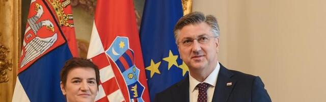 Brnabić i Plenković: Susreti zvaničnika dve zemlje da budu češći